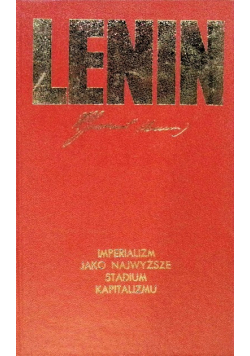 Imperializm jako najwyższe stadium kapitalizmu