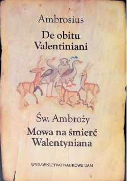 Mowa na śmierć Walentyniana