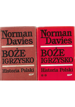 Boże igrzysko Tom I i II