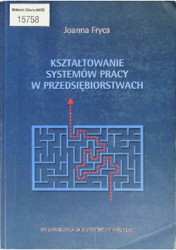 Kształtowanie systemów pracy w przedsiębiorstwach