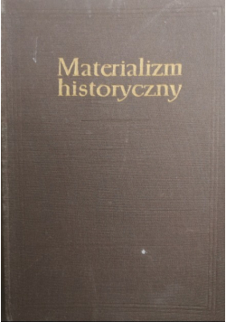 Materializm historyczny