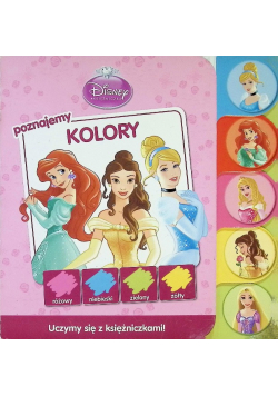 Disney Księżniczka Poznajemy kolory