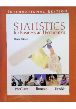 Statistics for Business and Economics: International Edition