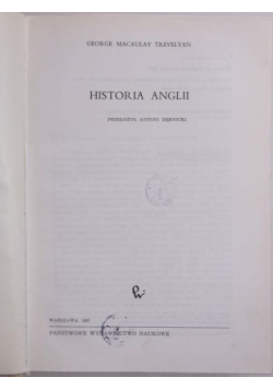 Historia Anglii