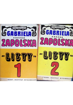 Listy Tom 1 i 2