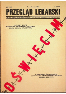 Przegląd lekarski Oświęcim Tom XXX Nr 1 / 73