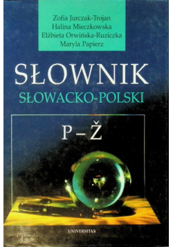 Słownik słowacko - polski p - ż