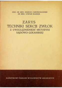 Zarys techniki sekcji zwłok