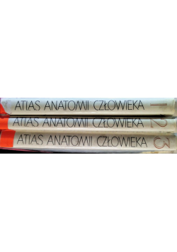 Atlas anatomii człowieka Tom 1 do 3