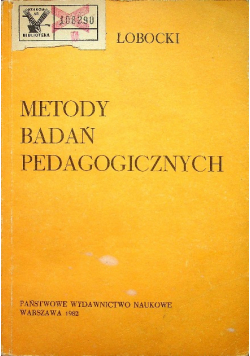 Metody badań pedagogicznych