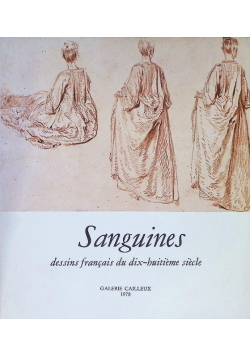 Sanguines dessins francais du dix-huitieme siecle