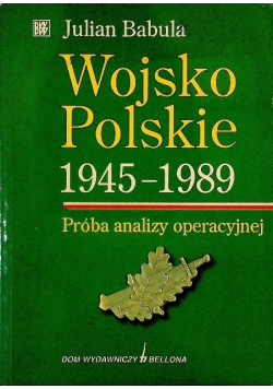 Wojsko polskie 1945 - 1989