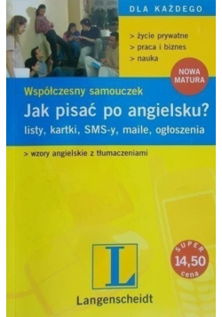 Współczesny samouczek Jak pisać po angielsku
