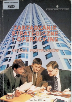 Zarządzanie strategiczne i operacyjne