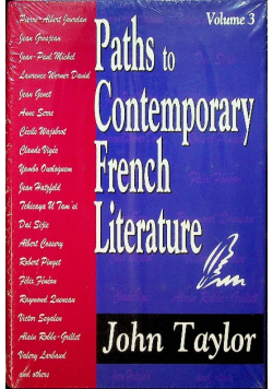 Paths to Contemporary French Literature Volume 3