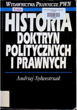 Historia doktryn politycznych i prawnych