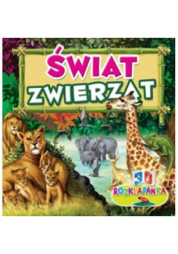 Rozkładanka 3D Świat zwierząt