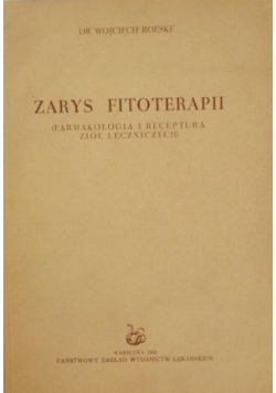 Zarys fitoterapii