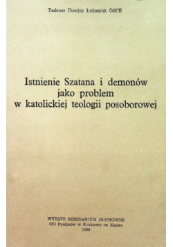 Istnienie Szatana i demonów jako problem w katolickiej teologii posoborowej
