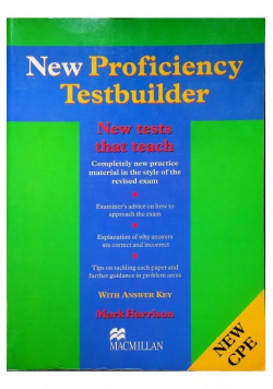 New Proficiency Testbuilder