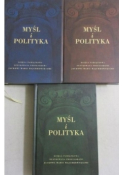 Myśl i polityka Tom I do III