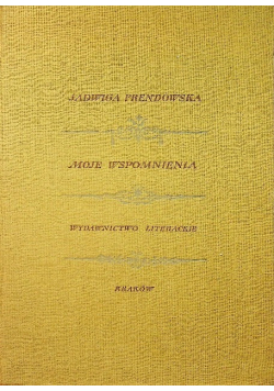 Prendowska Moje wspomnienia