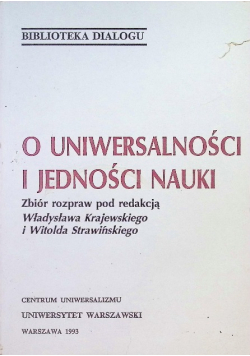 O uniwersalności i jedności nauki