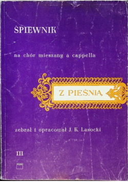 Śpiewnik na chór mieszany a cappella