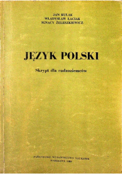 Język Polski - skrypt dla cudzoziemców