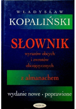 Słownik wyrazów obcych i zwrotów obcojęzycznych