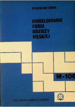 Modelowanie form odzieży męskiej M - 106