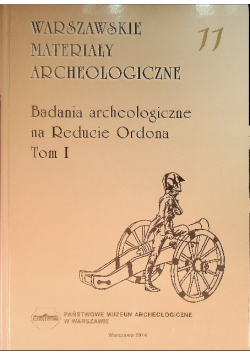 Warszawskie materiały archeologiczne Tom I