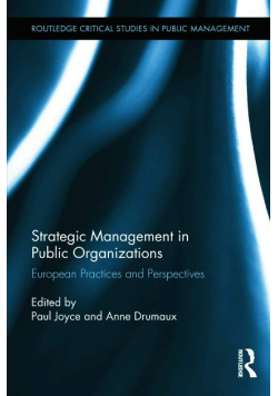 Strategic Management In Public Organizations