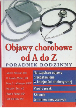 Objawy chorobowe od A do Z