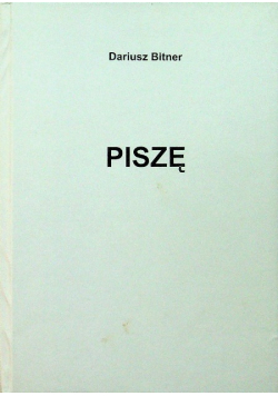 Piszę
