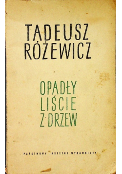Opadły liście z drzew