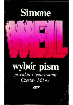 Weil Wybór pism