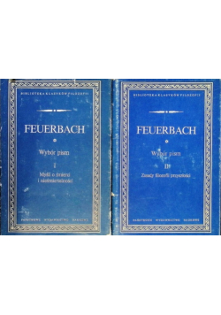 Feuerbach Wybór pism Tom 1 i 2