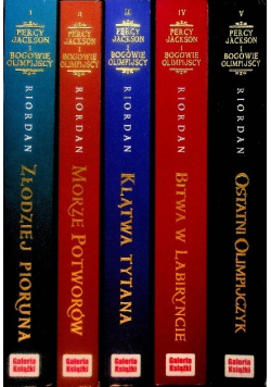 Percy Jackson i Bogowie olimpijscy Tom I do V