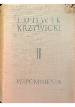 Krzywicki Wspomnienia Tom 2