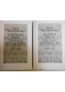 Klimat życia i klimat literatury Tom 1 i 2