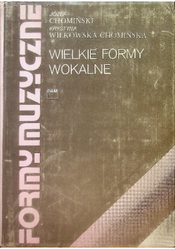 Wielkie formy wokalne