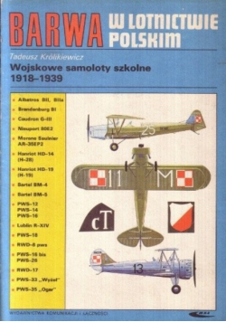 Barwa w Lotnictwie Polskim Wojskowe samoloty szkolne 1918  - 1939