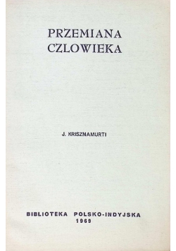 Przemiana Człowieka