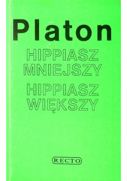Hippiasz mniejszy Hippiasz większy