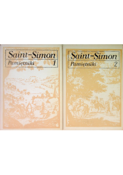 Saint - Simon Pamiętniki Tom 1 i 2