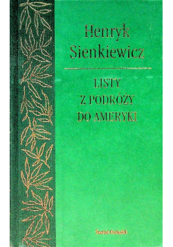 Listy z podróży do Ameryki