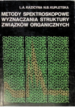 Metody spektroskopowe wyznaczania struktury związków organicznych