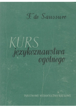 Kurs językoznawstwa ogólnego
