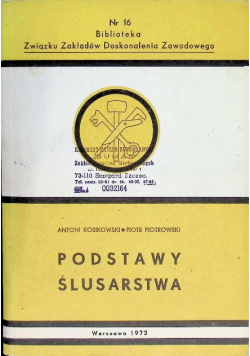 Podstawy ślusarstwa